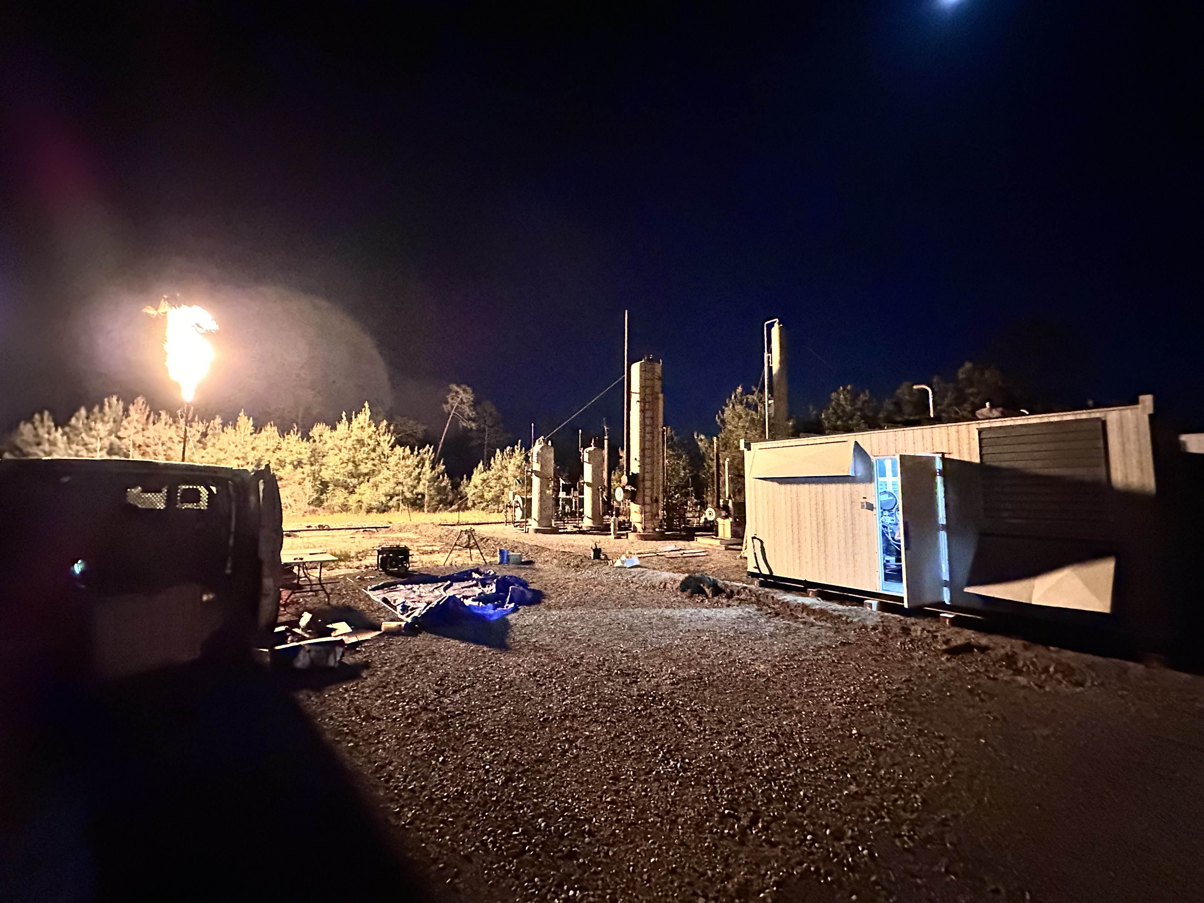 Flare site